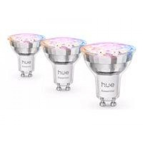 Philips Hue White and Color Ambiance Essential GU10 LED-spot 4,7 W – pakke med 3