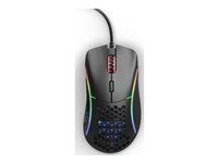 Glorious Model D - optisk gamingmus med kabel, mat sort billede