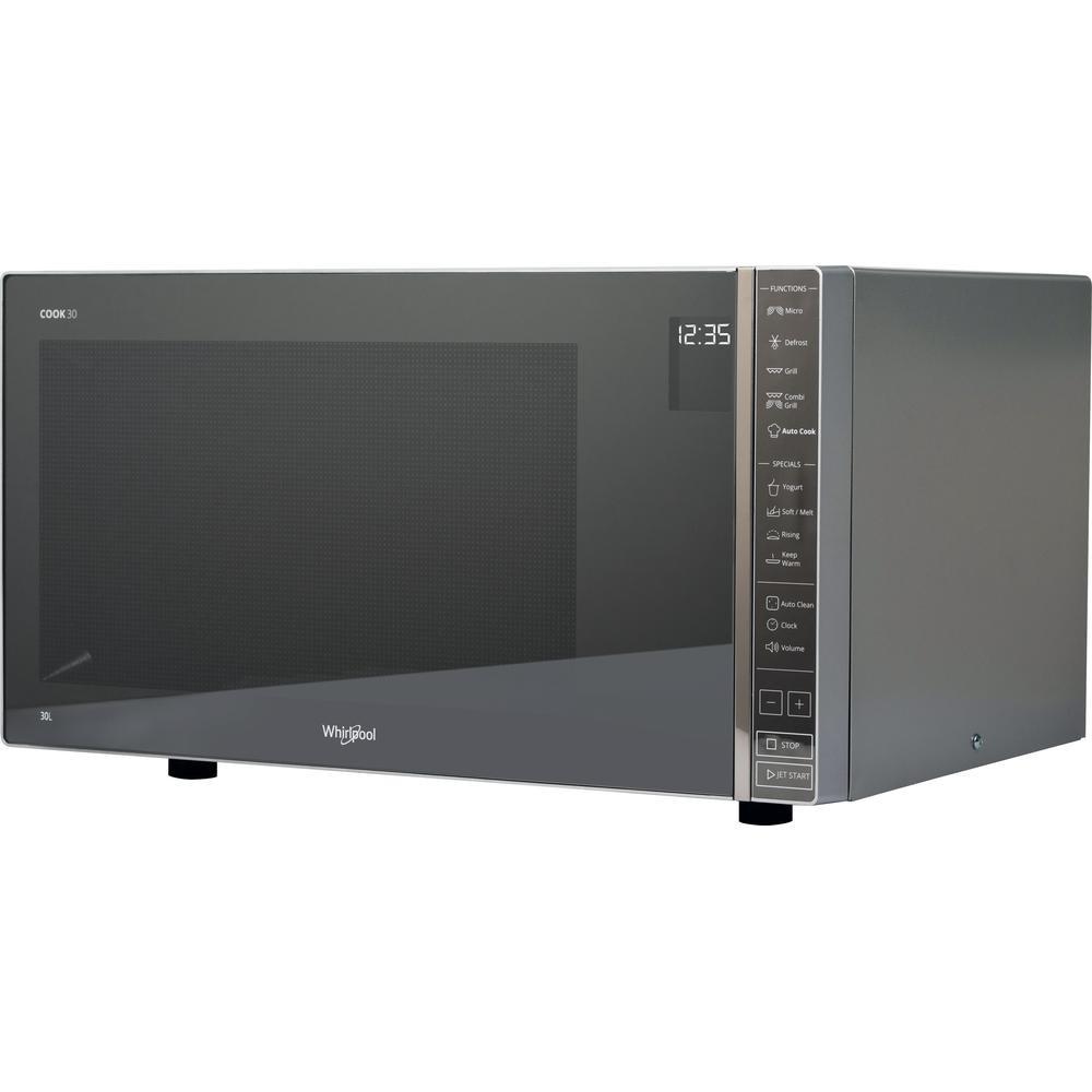 Whirlpool MWP 303 M, Grill mikroovn, 30 L, 900 W, Indbygget skærm, Berøring