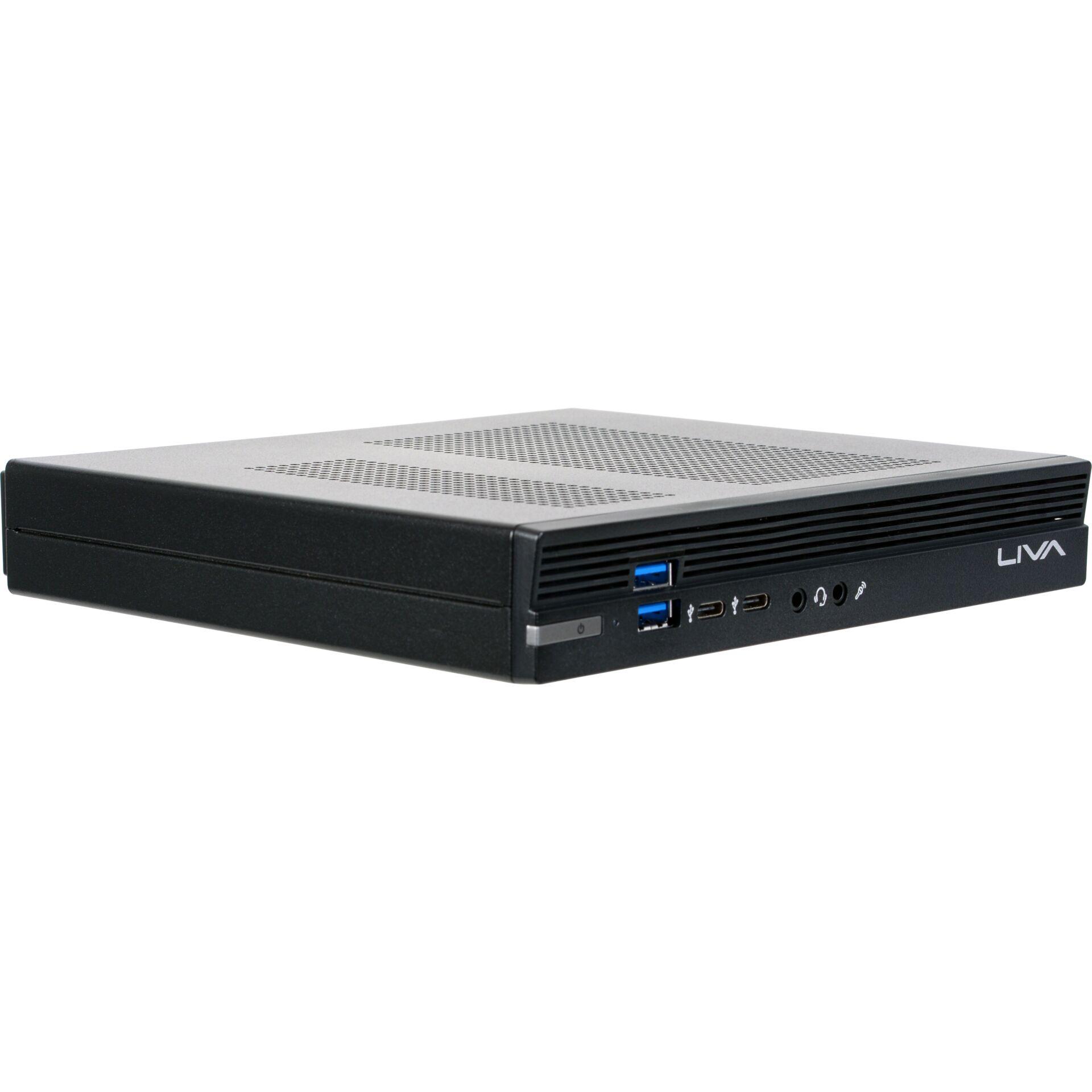 ECS Liva One H610 SFF barebone LGA1700 - Sort (uden RAM/OS) billede