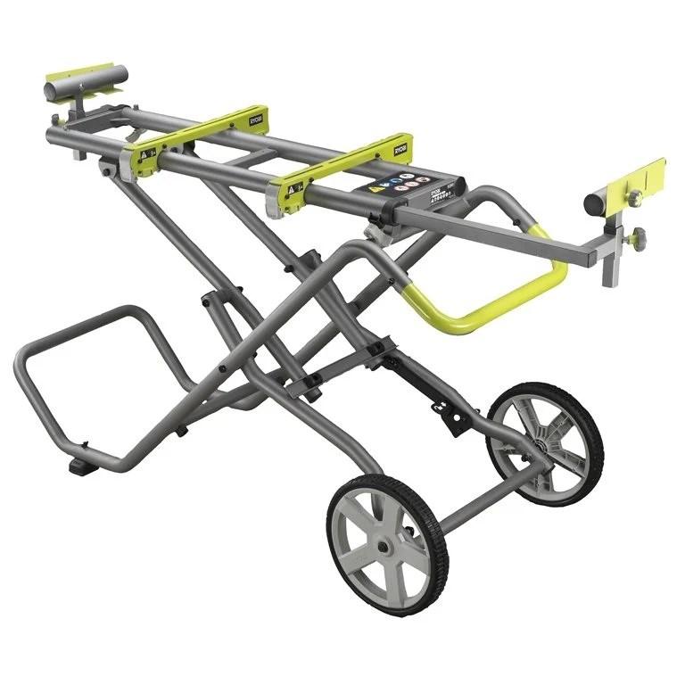 RYOBI RLSW01 mobil kap-/geringssavsstativ med hjul billede