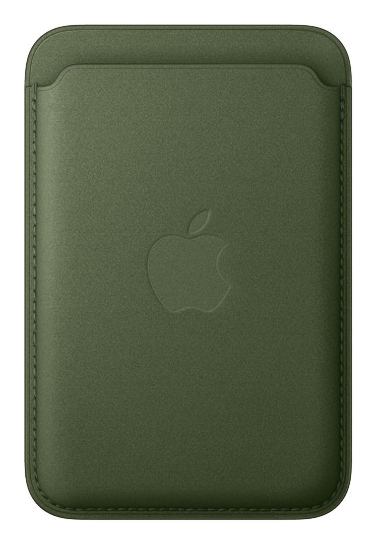 Apple iPhone FineWoven-kortholder med MagSafe - Mosgrøn billede
