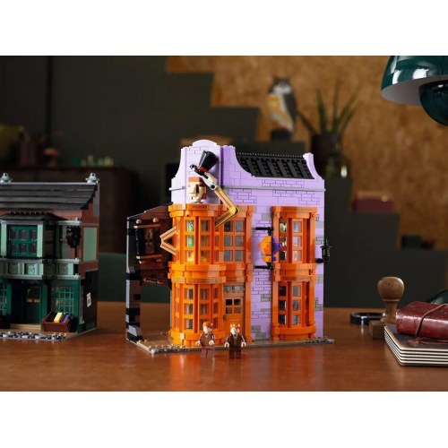 LEGO Harry Potter 75978 Diagon Alley – byggeklods-sæt til voksne 16+