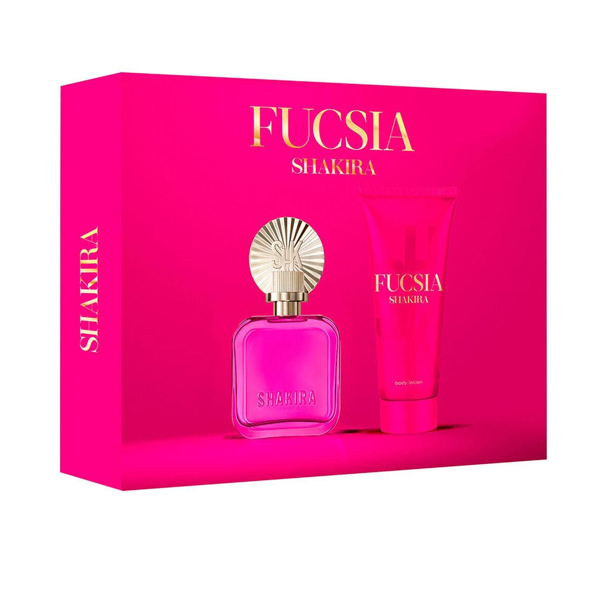 Shakira Fucsia gaveæske til kvinder - Eau de Parfum 50 ml + Bodylotion 75 ml