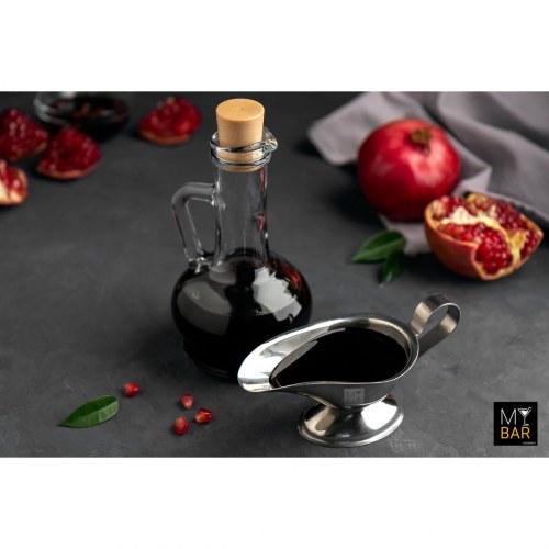 Sovsekande i stål 240 ml - sølvfarvet, 12 stk. (My Bar)