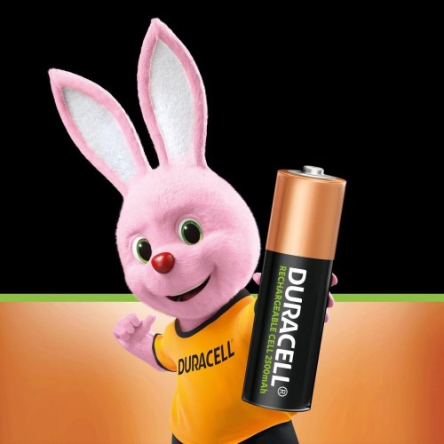 Duracell genopladelige AA batterier 1,2 V - 2500 mAh (2 stk.)