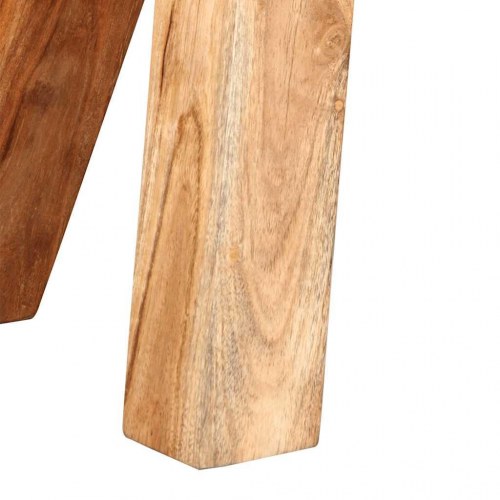 Gymnastikbuk 160 cm ægte skind brun