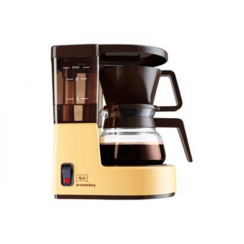 Melitta Aromaboy kaffemaskine – 2 kopper, beige/brun