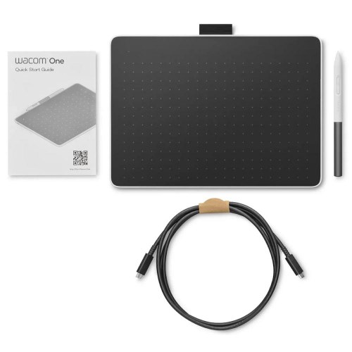Wacom One Pen Tablet S – tegneplade med pen, USB-C og Bluetooth
