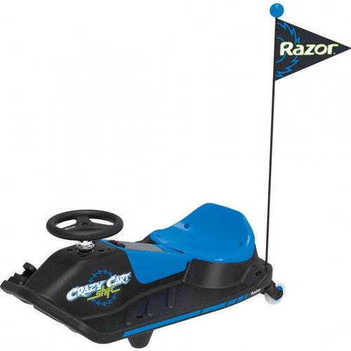 Razor Crazy Cart Shift - blå el-gokart til børn (Lithium)