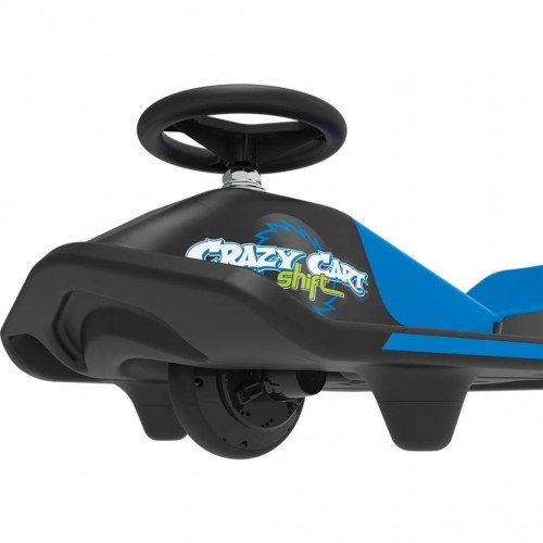 Razor Crazy Cart Shift - blå el-gokart til børn (Lithium)