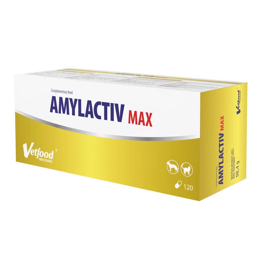 Vetfood Amylactiv Max â kosttilskud til hund og kat, 120 tabletter