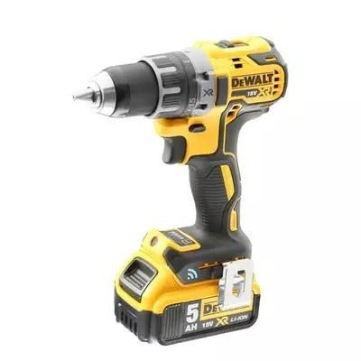 DeWALT DCD708P2T-QW 18V skruemaskine/boreskruemaskine - 2x5,0 Ah, kuffert billede