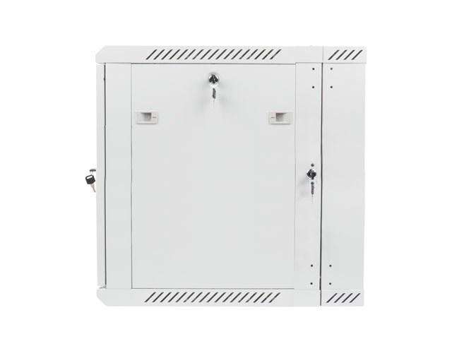 Lanberg WF02-6612-10S 19" vægmonteret rackskab, 12U, 600×600, grå