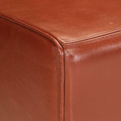 Gymnastikbuk 110 cm ægte skind brun