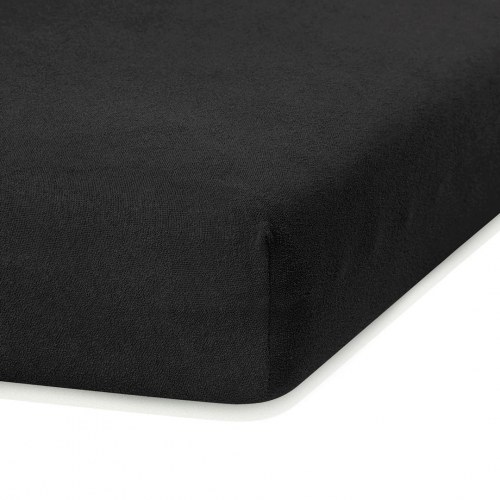 Faconlagen RESTILO Ruby frotté 80-90 x 200 cm - sort