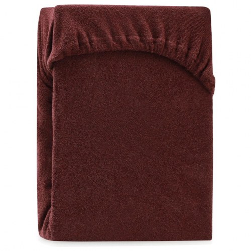 Frotté faconlagen RUBY brun 220-240 x 220 cm