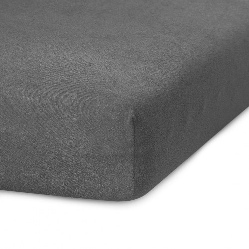Frotté faconlagen Ruby - grå, 80-90x200 cm