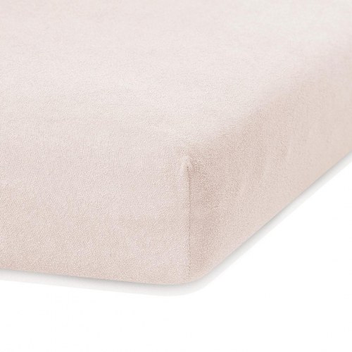 Frottéfaconlagen RESTILO Ruby - beige 140-160x200 cm