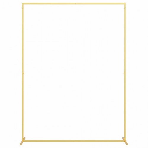 Bryllupsbue Guld 150 x 45.9 x 200 cm Stål