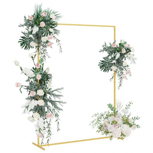 Bryllupsbue Guld 150 x 45.9 x 200 cm Stål