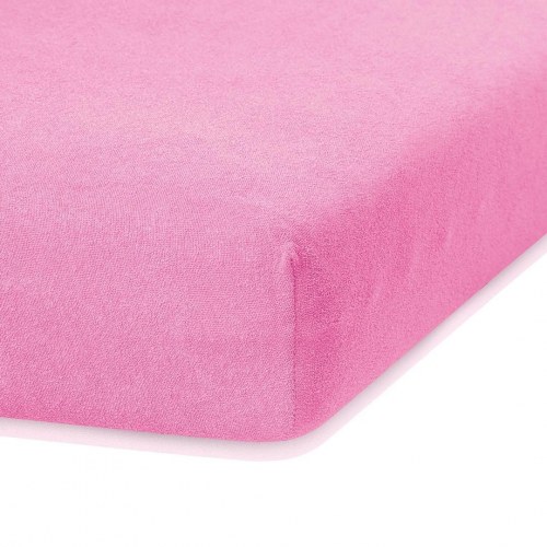 Faconlagen RESTILO Ruby frotté 100-120 x 200 cm - lyserød