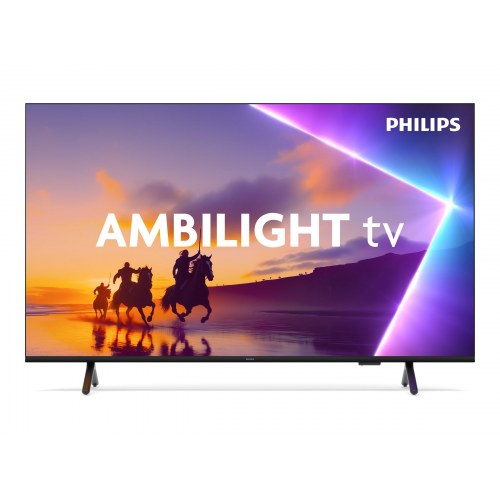 Philips 50PUS8510 50" 4K UHD QLED Smart TV med Ambilight – mat sort