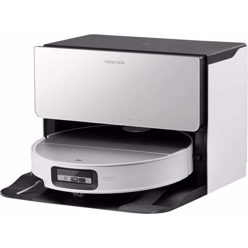 Roborock Saros 10 robotstøvsuger med moppe, 22.000 Pa hvid