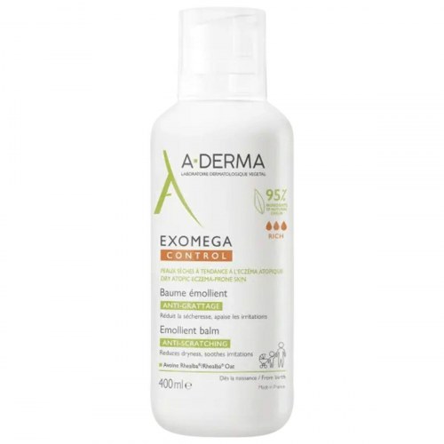 A-Derma Exomega Control Baume - kropsemulsion 400 ml