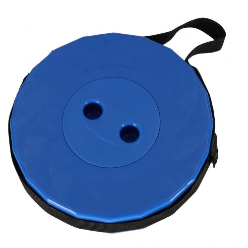 Teleskopisk foldeskammel – sammenklappelig rejse-taburet, blå