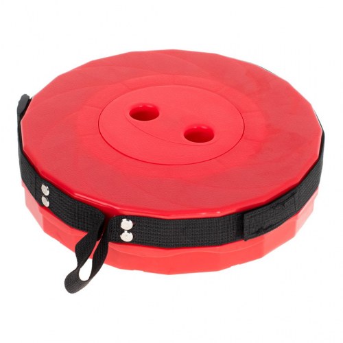 Sammenklappelig teleskopskammel – rejse- og campingstol, rød