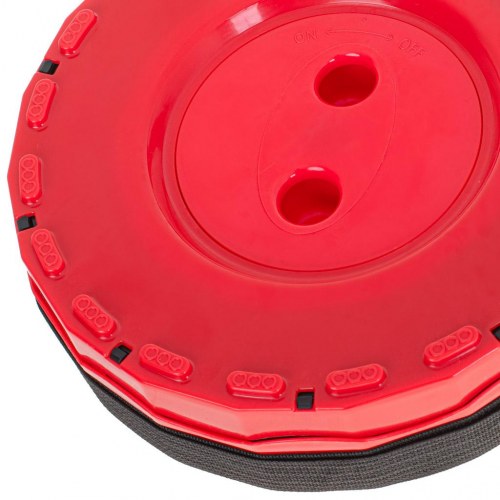 Sammenklappelig teleskopskammel – rejse- og campingstol, rød