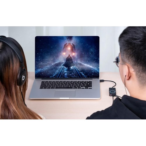 Vention USB 2.0 ekstern lydkort – 1 m, Plug & Play