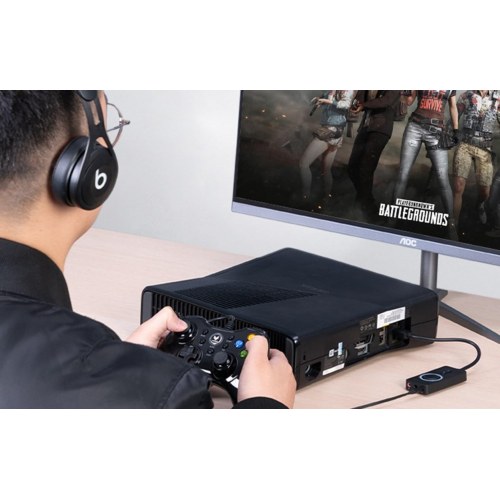 Vention USB 2.0 ekstern lydkort – 1 m, Plug & Play