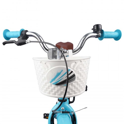 Børnecykel 20 tommer til børn i alderen 6-11 år Lys blå