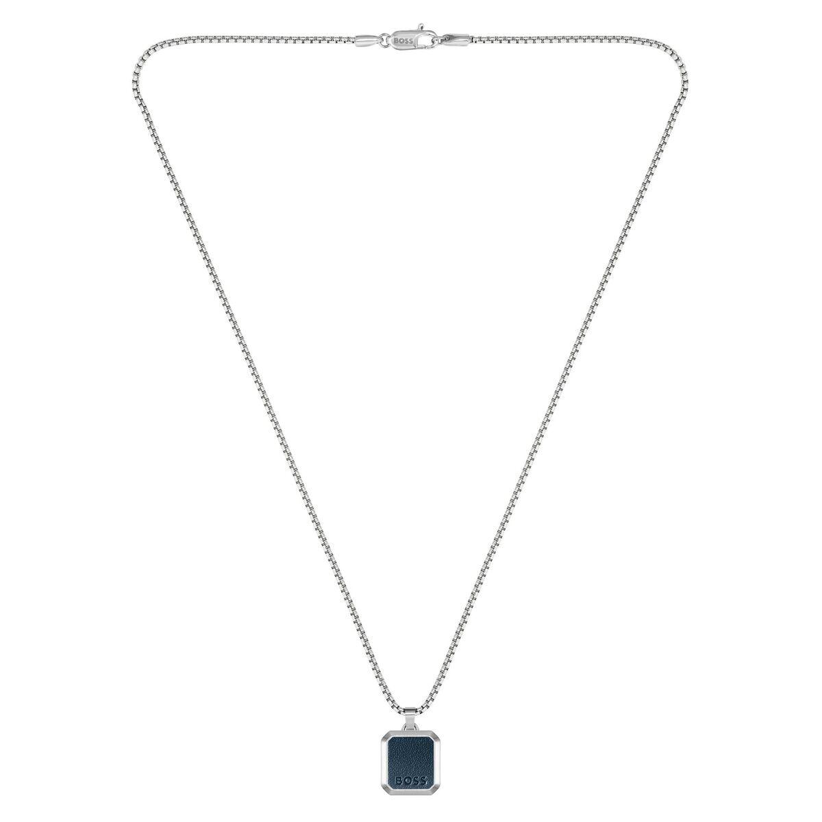 Hugo Boss halskæde til mænd 1580545 - sølvfarvet rustfrit stål