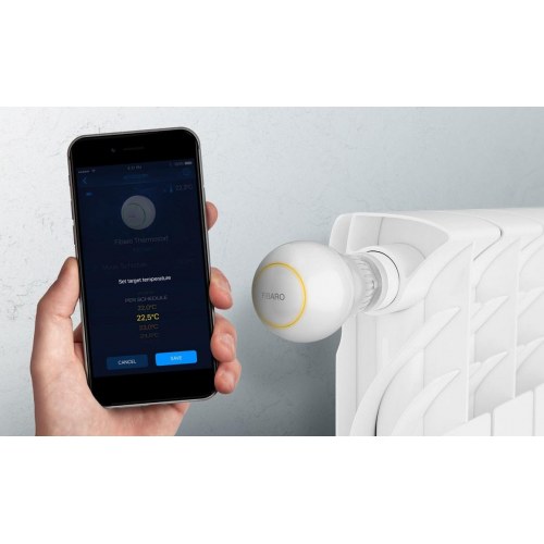 FIBARO FGT-001 ZW5 - smart termostat til radiator (hvid)