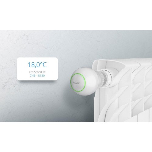 FIBARO FGT-001 ZW5 - smart termostat til radiator (hvid)