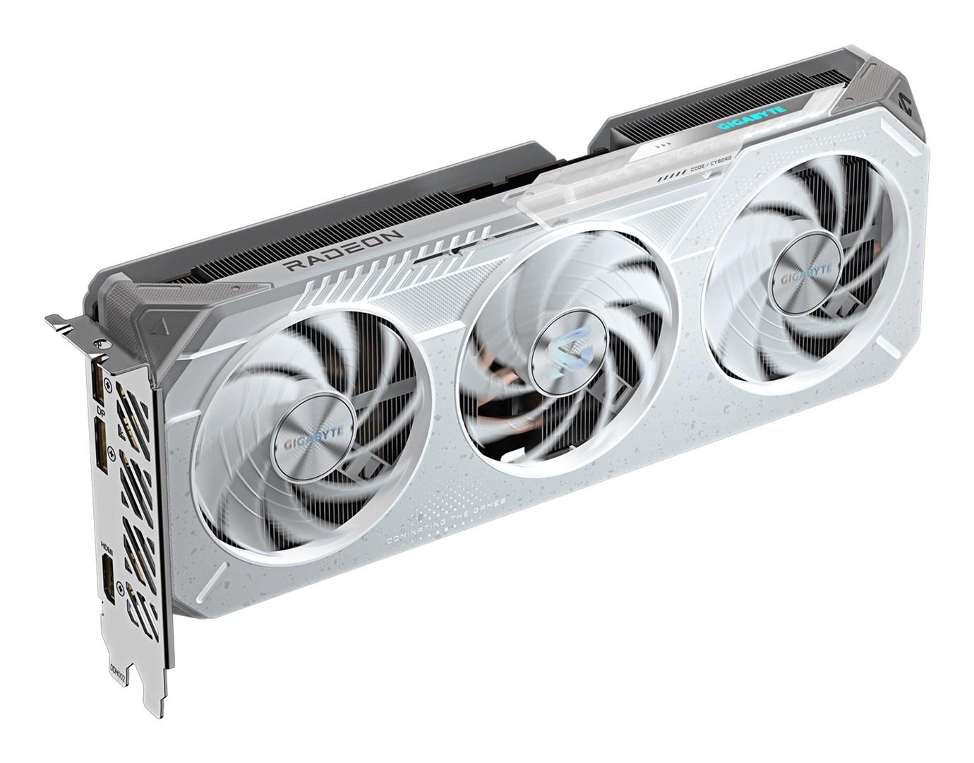Gigabyte Gaming Radeon RX 9060 XT OC ICE 16G grafikkort – 16 GB GDDR6, PCIe 5.0 billede
