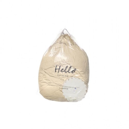 Sengehimmel / tipi-baldakin hængende – beige, Ø 70 cm, længde 290 cm