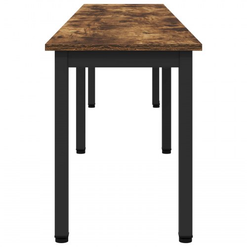 Bænk Røget Eg 200 x 35 x 45 cm Konstrueret træ