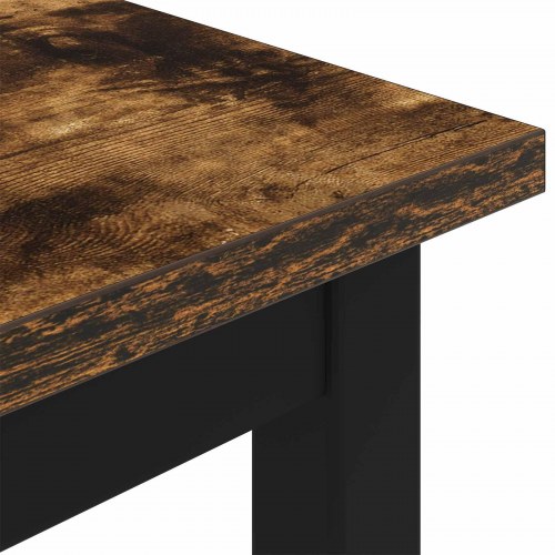 Bænk Røget Eg 200 x 35 x 45 cm Konstrueret træ