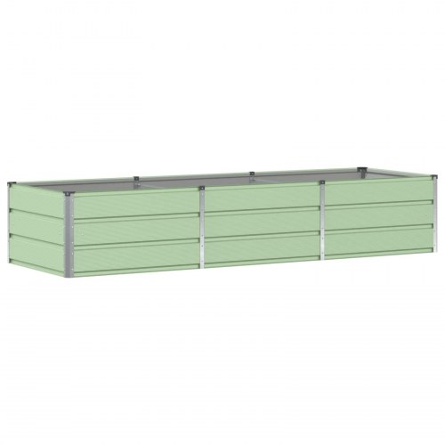 Plantekasse Grøn 240 x 80 x 45 cm Stål