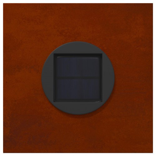 Solar LED sti lys 2 stk Cortenstål Cortenstål