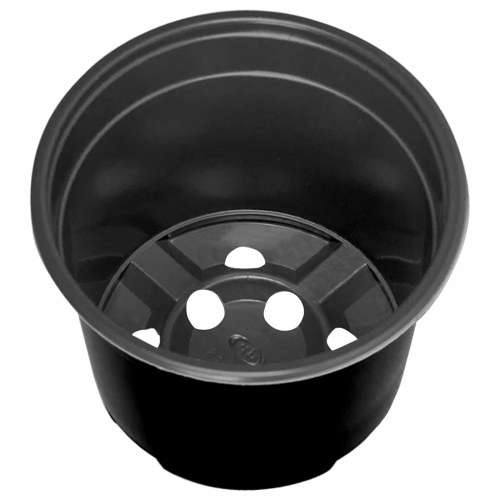 Blomsterpotte 200 stk Sort Ø 15 x 12,5 cm Plastik