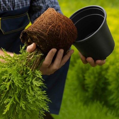 Blomsterpotte 200 stk Sort Ø 15 x 12,5 cm Plastik