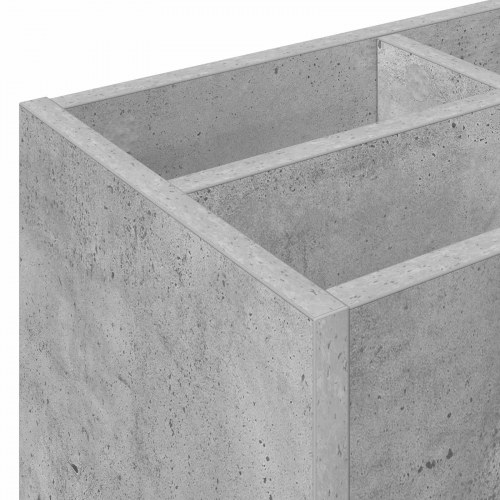 Parasolfod Beton Grå 65 x 24 x 50 cm Konstrueret træ