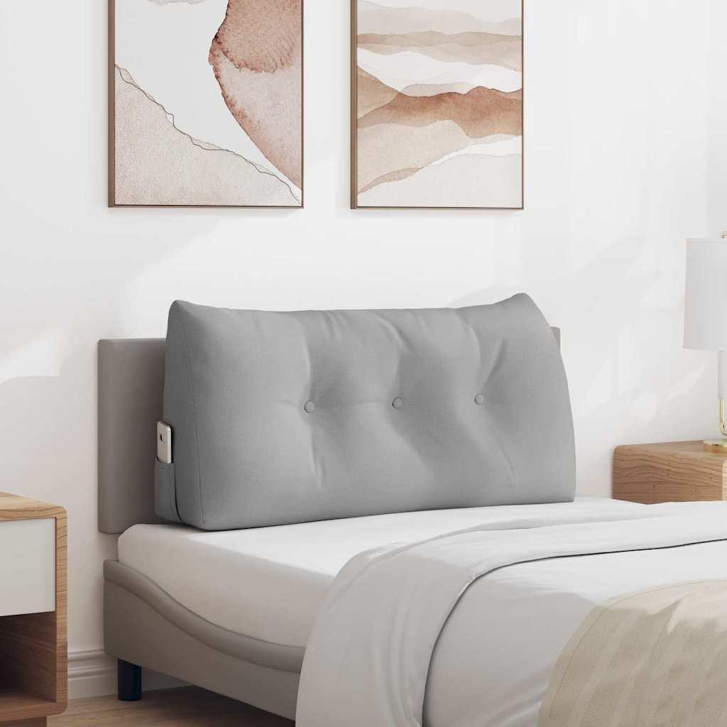 Rygpude Skygrå 100 x 24 x 50 cm Stof