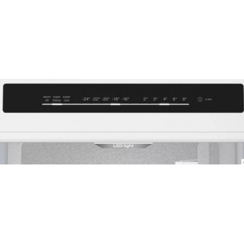 Bosch Serie 6 KGN39LBCF kølefryseskab – fritstående, 363 l, energiklasse C, sort