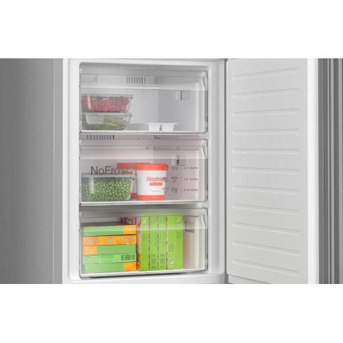 Bosch Serie 6 KGN39LBCF kølefryseskab – fritstående, 363 l, energiklasse C, sort